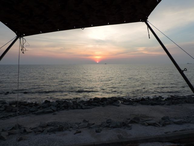Wieder am Meer mit LoGi-Sunset.